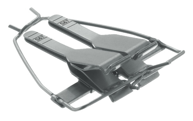 Artery Clamp, Approximator Clamp W/ Frame, 'A' Series For Thick-Walled & Slippery Arteries, Black, Vessel Diameter: 0.4 To 1.0 Mm